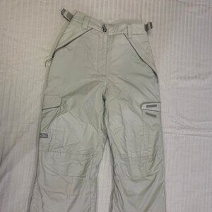 ❄️  BLACK DOT GIRLS SNOW SKI NYLON CARGO PANTS SIZE YOUTH L. ❄️
